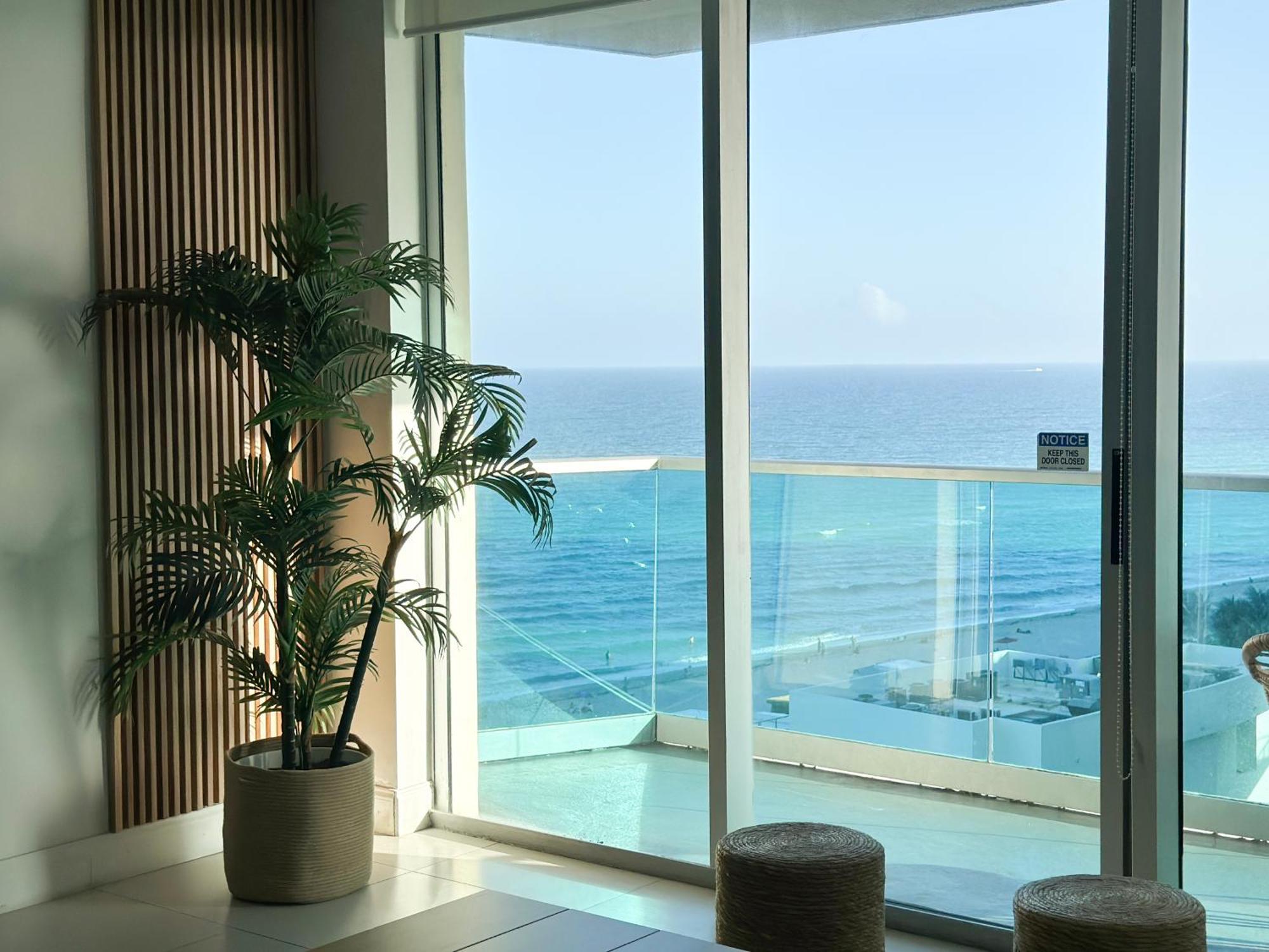 ハリウッドDepartamento Frente Al Mar Con Salida Directa A Playa.アパートメント エクステリア 写真